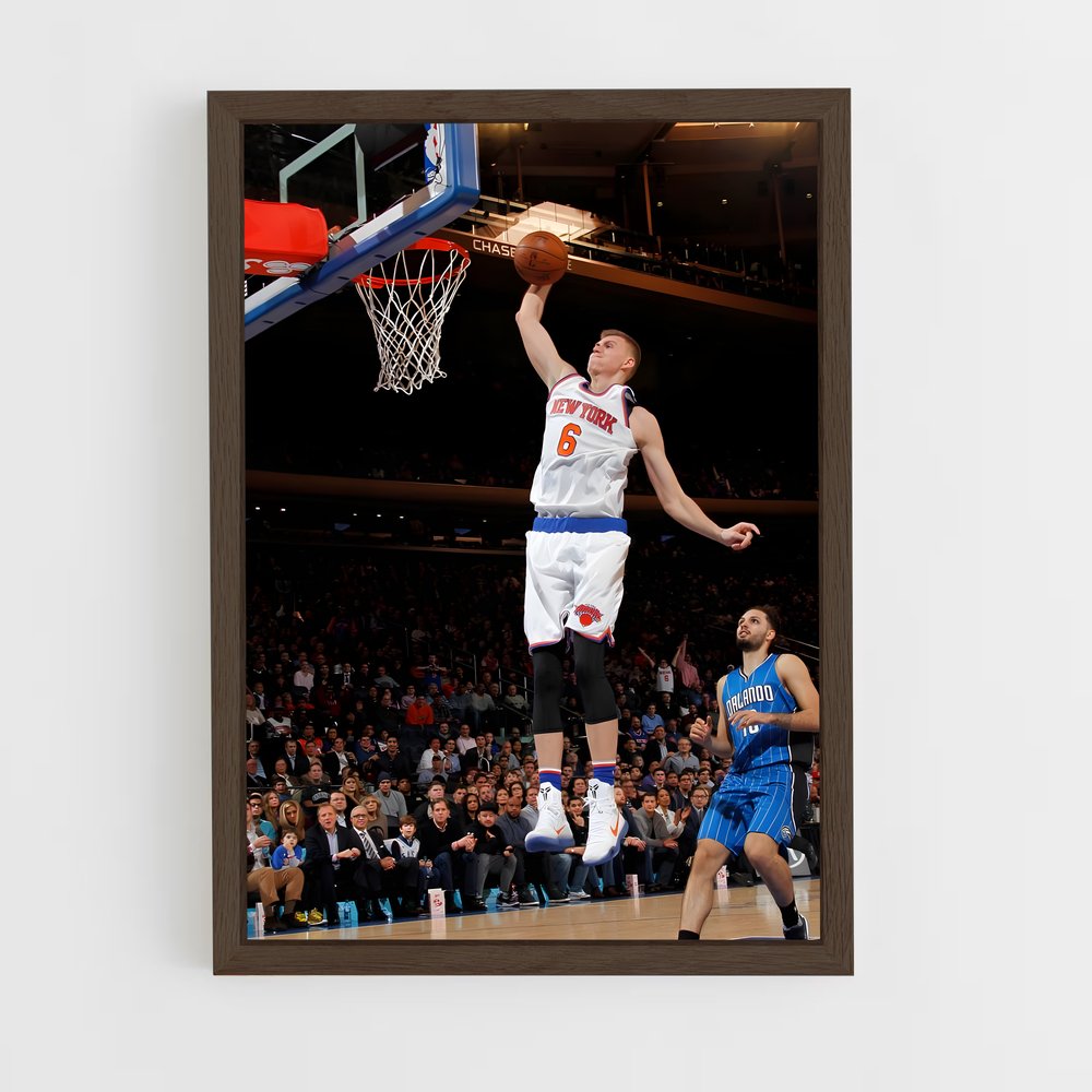 Poster Kristaps de porzingis – affiche Basketball (vue 5)
